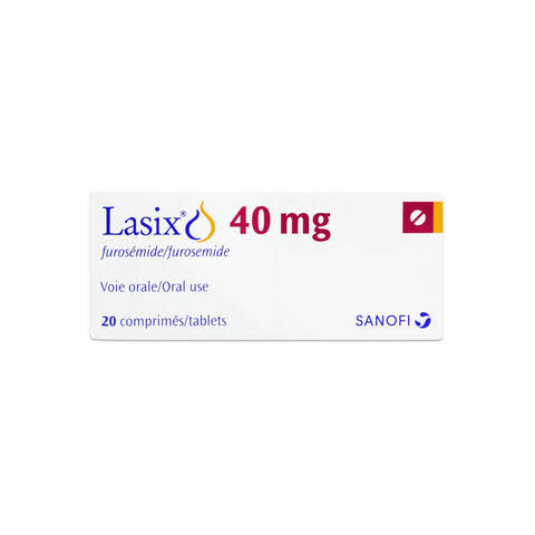 Lasix Frusemide 40mg 12 Tablets