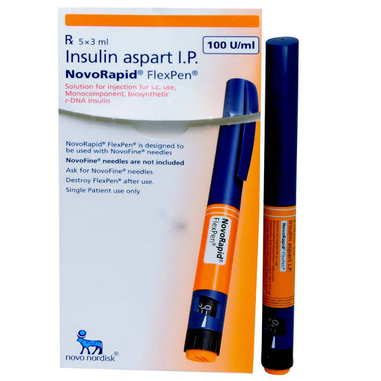 Novorapid 100IU/ml Flexpen 5 X 3ml