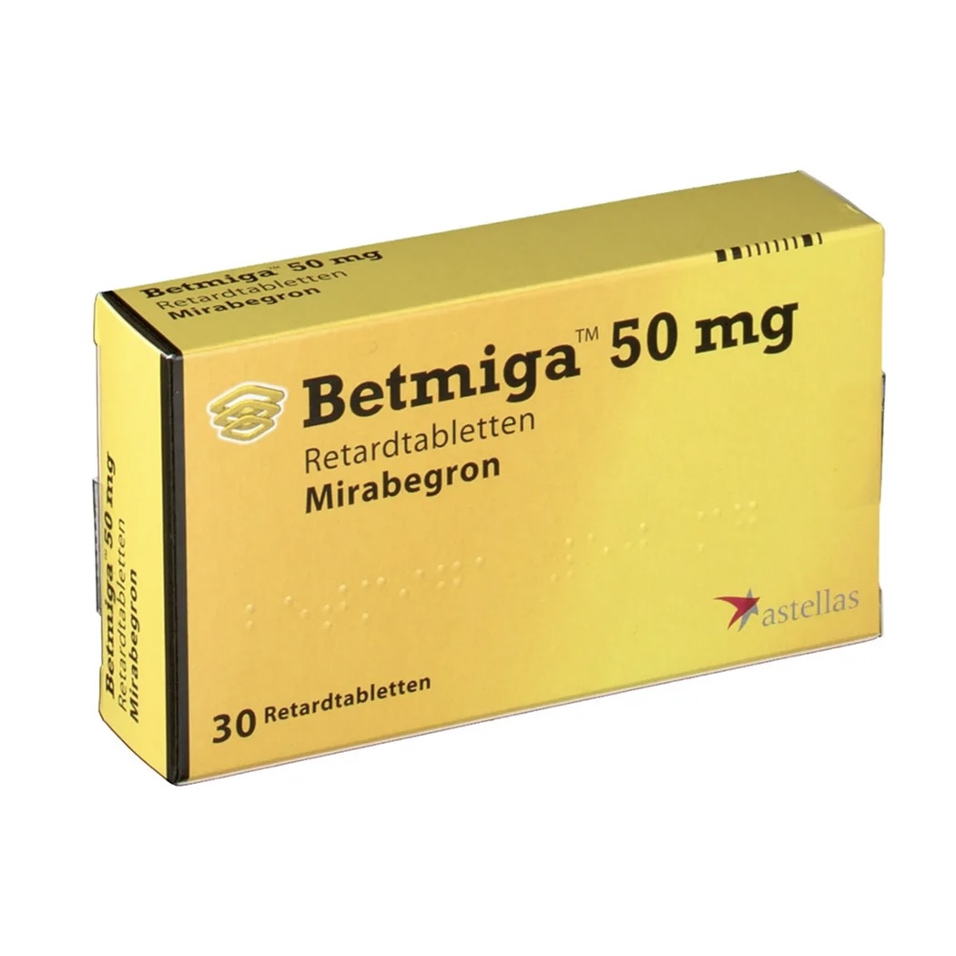 Betmiga Mirabegron 50mg 30tabs