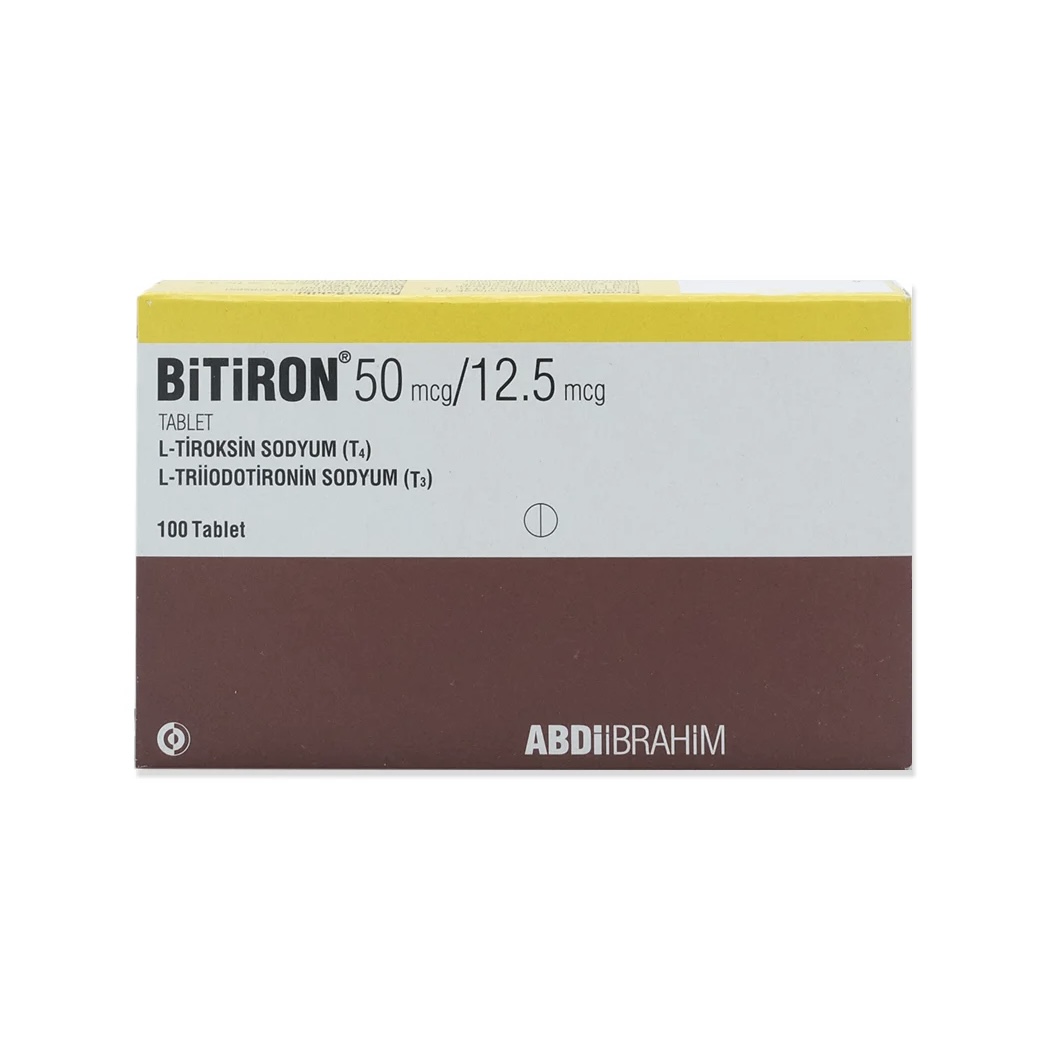Bitiron (T3/T4 mix) 100 tabs.  
